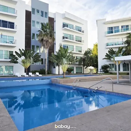 Departamento Isla Marina Mazatlán con alberca-2